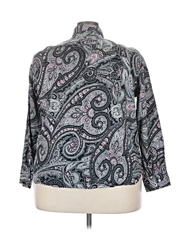 Chaps 3/4 Sleeve Blouse (view 2)