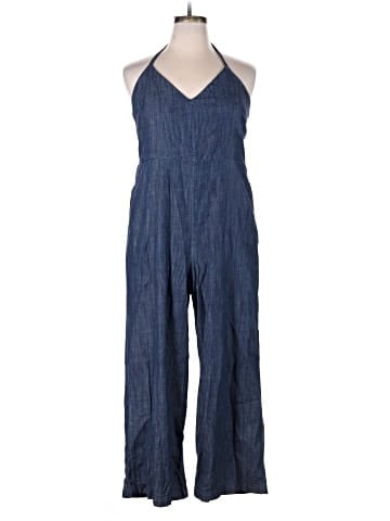 Madewell Denim Thistle Cami Jumpsuit (view 1)