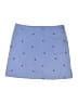 Liz Claiborne 100% Cotton Hearts Blue Skort Size 8 - photo 1