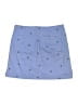Liz Claiborne 100% Cotton Hearts Blue Skort Size 8 - photo 2