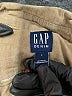 Gap 100% Cotton Solid Tan Long Sleeve Button-Down Shirt Size L (kids) - photo 3