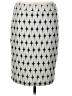 Renee C. Graphic Gray Casual Skirt Size L - photo 2