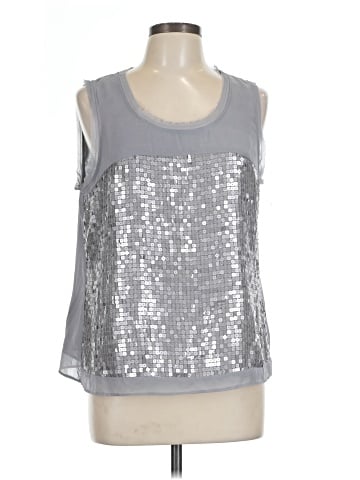 Sharagano Sleeveless Blouse (view 1)