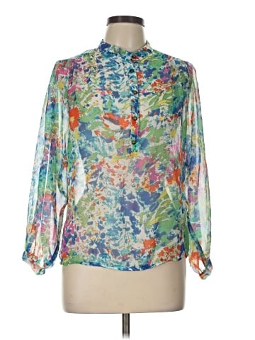 Staring at Stars 3/4 Sleeve Blouse (view 1)