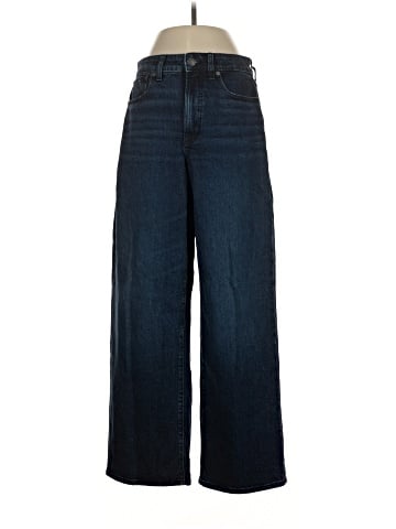 Madewell The Curvy Perfect Vintage Wide-Leg Jean in Nighthawk Wash (view 1)