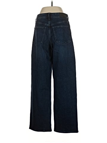Madewell The Curvy Perfect Vintage Wide-Leg Jean in Nighthawk Wash (view 2)