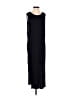 Helmut Lang Solid Black Casual Dress Size P (petite) - photo 1