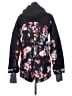 Roxy 100% Polyester Floral Black Jacket Size S - photo 2
