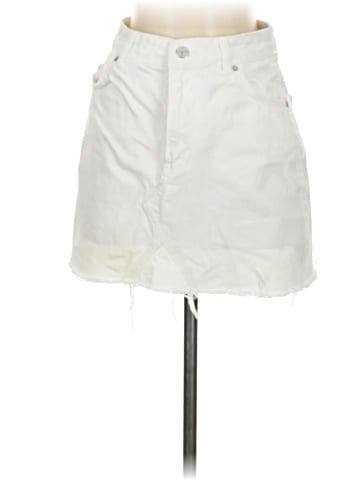 Topshop Denim Skirt (view 1)