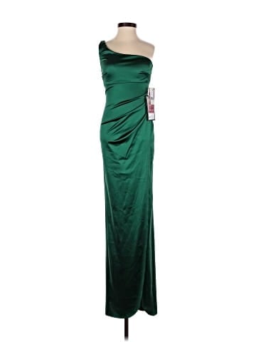 Emerald Sundae Cocktail Dress (view 1)