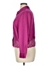 M&S 100% Polyester Burgundy Long Sleeve Blouse Size 14 R - photo 5