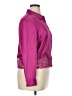 M&S 100% Polyester Burgundy Long Sleeve Blouse Size 14 R - photo 4