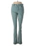 Ann Taylor LOFT Chevron-herringbone Teal Jeans Size 6 - photo 1