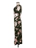 Connected Apparel Floral Green Casual Dress Size 6 - photo 5