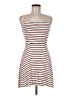Forever 21 Stripes White Casual Dress Size M - photo 1