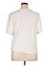 CeCe Ivory Short Sleeve Top Size XL - photo 2
