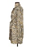 Mara Hoffman 100% Silk Animal Print Gray Casual Dress Size XS - photo 5