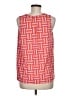 Lesley Evers Orange Sleeveless Blouse Size M - photo 2