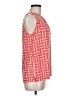 Lesley Evers Orange Sleeveless Blouse Size M - photo 4