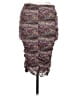 Bebe Paisley Burgundy Formal Skirt Size S - photo 2