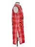 Michael Simon 100% Cotton Plaid Red Casual Dress Size M - photo 4