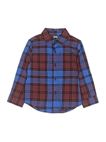 Tea Long Sleeve Button-Down Shirt (view 1)