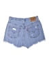 Levi's Blue Denim Shorts Size 28 waist - photo 2