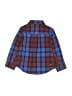Tea 100% Cotton Plaid Blue Long Sleeve Button-Down Shirt Size 18-24 mo - photo 2