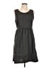 Daisy Fuentes Stripes Black Casual Dress Size L - photo 1
