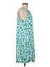 Perceptions Print Teal Casual Dress Size L - photo 4