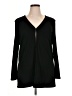 Sigrid Olsen Black Long Sleeve Top Size XL - photo 1