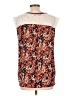 papermoon designed exclusively for Stitch Fix 100% Polyester Orange Sleeveless Blouse Size L - photo 2