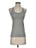 Nike 100% Polyester Gray Tank Top Size XS - photo 1