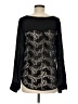 Mine Black Long Sleeve Blouse Size M - photo 2
