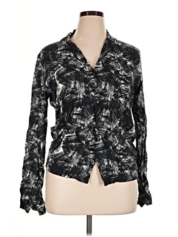 Sandro Long Sleeve Blouse (view 1)