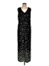 Christopher & Banks Stars Black Cocktail Dress Size L - photo 1