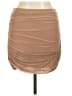Shein 100% Polyamide Solid Tan Casual Skirt Size L - photo 1