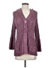 BCBGMAXAZRIA Solid Purple Cardigan Size S (estimated) - photo 1