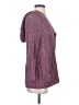 BCBGMAXAZRIA Solid Purple Cardigan Size S (estimated) - photo 4