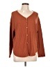 Studio Ko Brown Long Sleeve Blouse Size L - photo 1