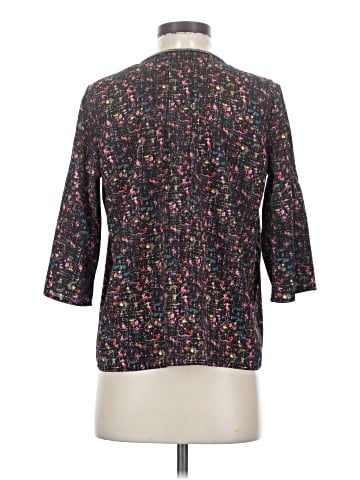 Aqua 3/4 Sleeve Blouse (view 2)