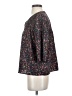 Aqua 100% Polyester Tweed Black 3/4 Sleeve Blouse Size S - photo 5