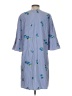 Tacera Blue Casual Dress Size S - photo 2
