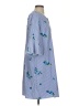 Tacera Blue Casual Dress Size S - photo 4
