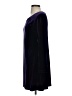 Moda International Solid Black Casual Dress Size S - photo 5