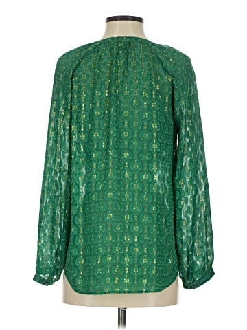 J.Crew Long Sleeve Silk Top (view 2)