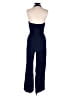 Monteau 100% Polyester Solid Blue Jumpsuit Size M - photo 2