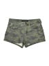 Harper Camo Green Denim Shorts Size 27 waist - photo 1