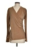 Max Mara Tan Long Sleeve Blouse Size S - photo 1