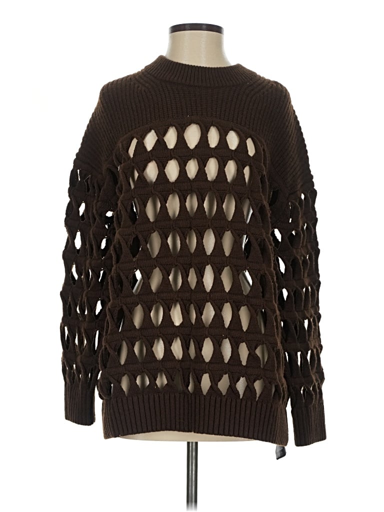 Pre-owned Cos Pullover Sweater In Brown